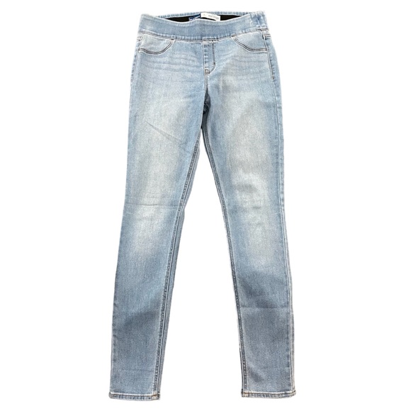 Old Navy Mid-Rise Rockstar Super Skinny Jeans / Jeggings | Tall - Picture 4 of 15